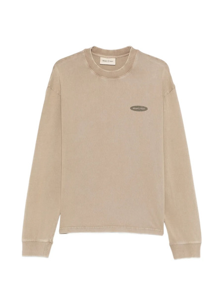  Bram’s Fruit Logo Detail Long Sleeve T-shirt - Neutrals 