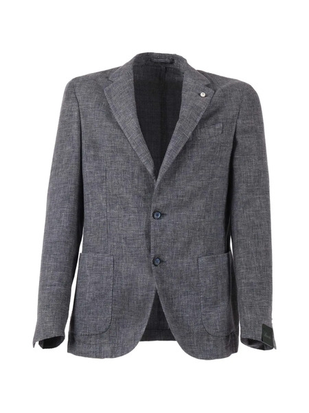  Brando Drop Single-breasted Jacket - Grey 