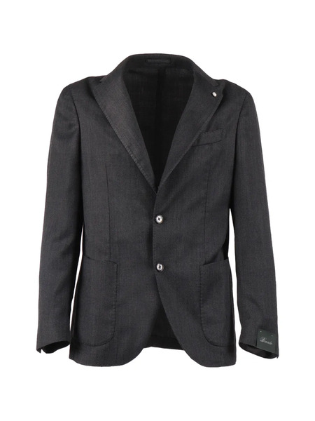  Brando Peak Lapel Jacket - Grey 