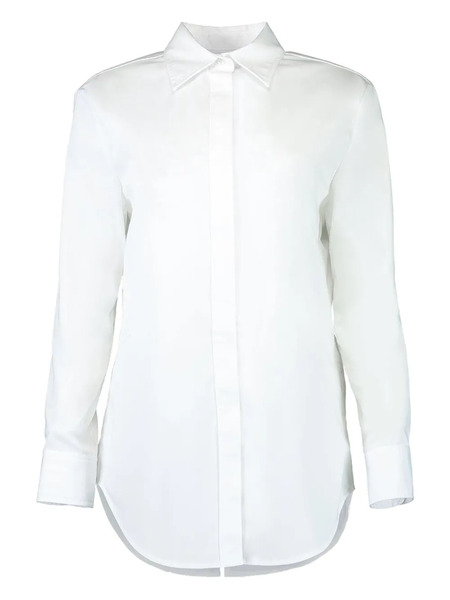  Brandon Maxwell Mira Shirt - White 