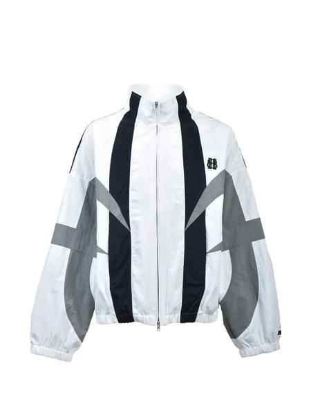  Breath Colourblock Jacket - White 