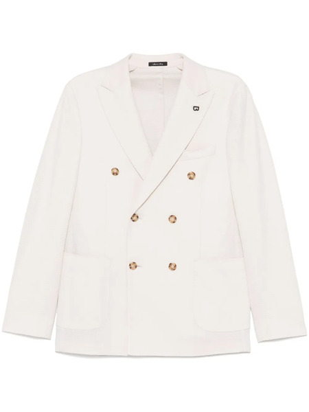  Breras Milano Double-breasted Blazer - Neutrals 