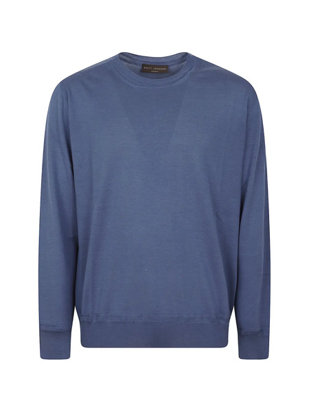  Brett Johnson Crew-neck Sweater - Blue 