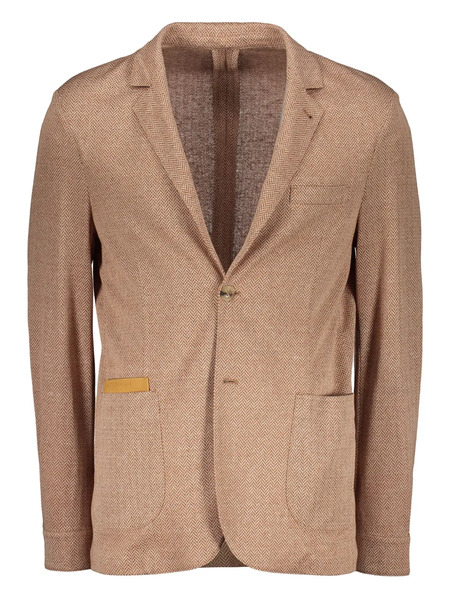  Brett Johnson Single-breasted Blazer - Brown 