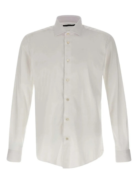  Brian Dales Classic-collar Button Shirt - White 