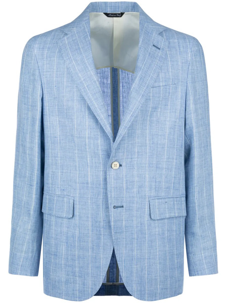  Brian Dales Single-breasted Blazer - Blue 