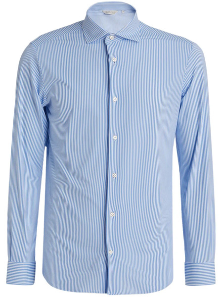  Brian Dales Striped Shirt - Blue 