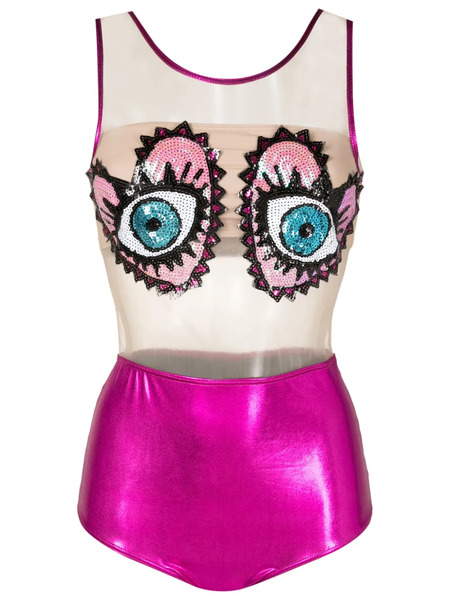  Brigitte Carnaval/festival Sequin-embellished One-piece - Pink 