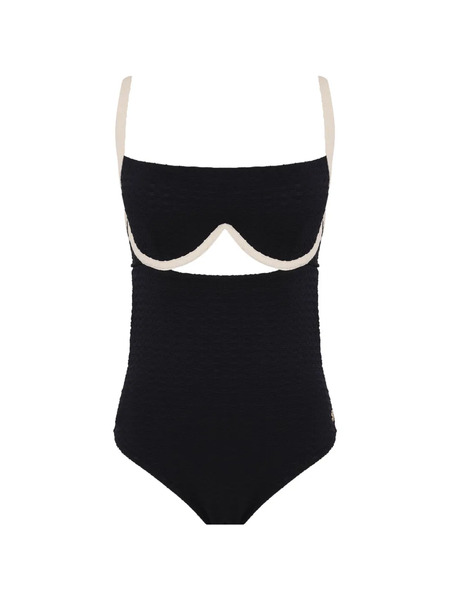 Brigitte Cut-out Swimsuit - Black 