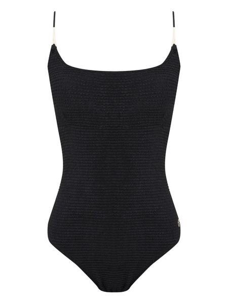  Brigitte Emilly Textured Swimsuit - Black 