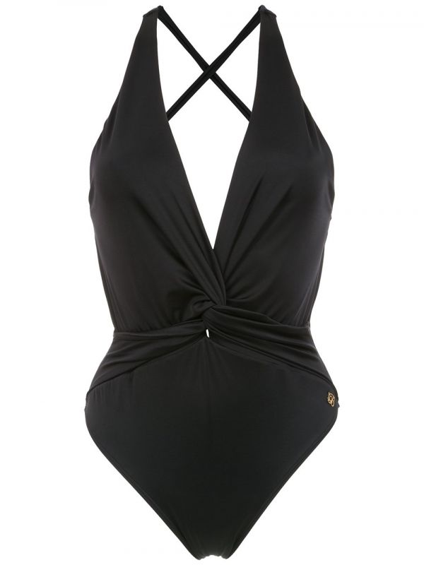  Brigitte Halterneck Swimsuit - Black 