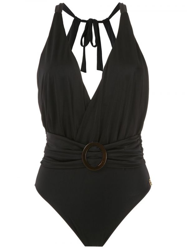  Brigitte Swimsuit With Buckle Detail - Black 