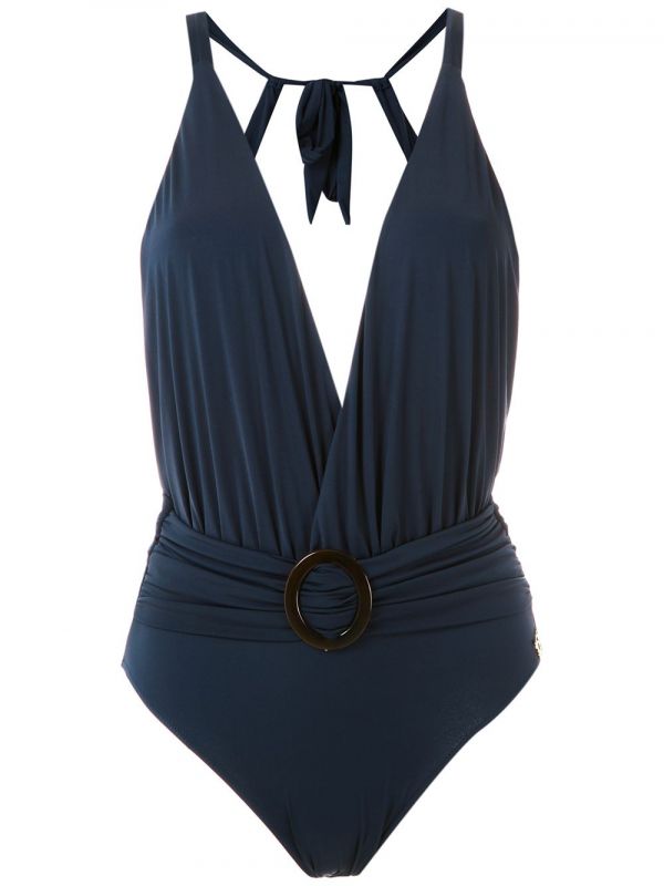  Brigitte Swimsuit With Buckle Detail - Blue 