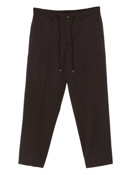  Briglia 1949 Convent Drawstring-waist Trousers - Brown 