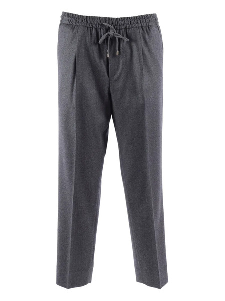  Briglia 1949 Elasticated-waistband Trousers - Grey 