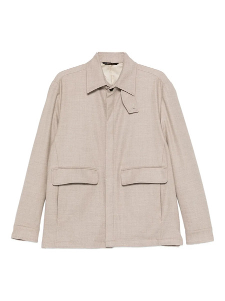  Briglia 1949 Twill Shirt Jacket - Neutrals 