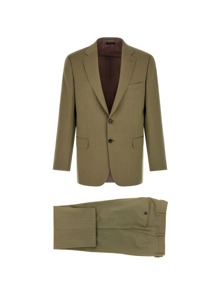  Brioni Brunico Single-breasted Suit - Brown 
