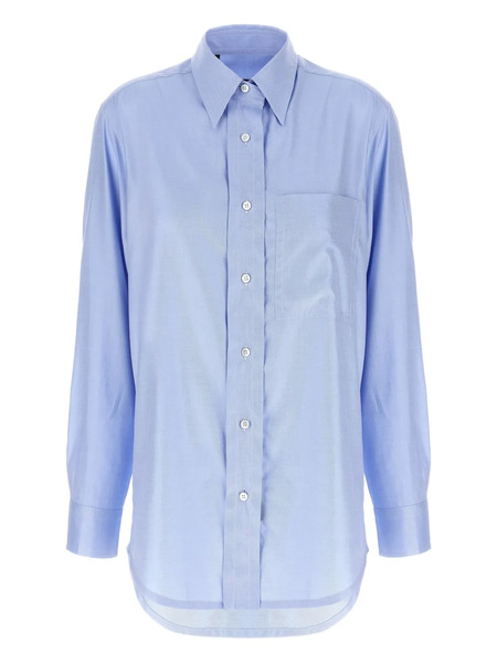  Brioni Chest-pocket Shirt - Blue 