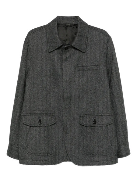  Brioni Flap-pocket Jacket - Grey 