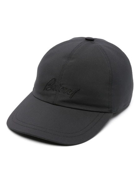 Brioni Logo-embroidered Baseball Cap - Blue 