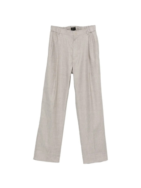  Brioni Pleated Trousers - Neutrals 