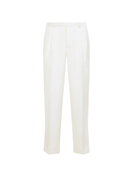  Brioni Pleated Trousers - Neutrals 