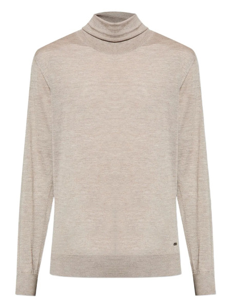  Brioni Roll-neck Sweater - Neutrals 