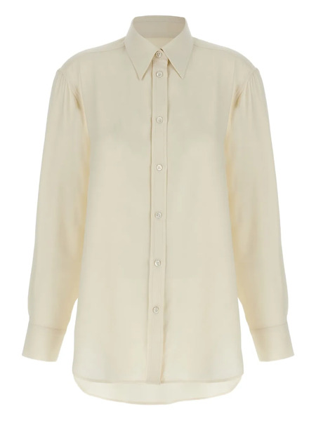  Brioni Silk Shirt - White 
