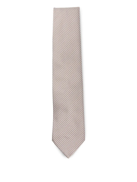  Brioni Silk Tie - Neutrals 