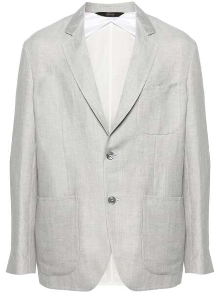 Brioni Single-breasted Blazer - Grey 