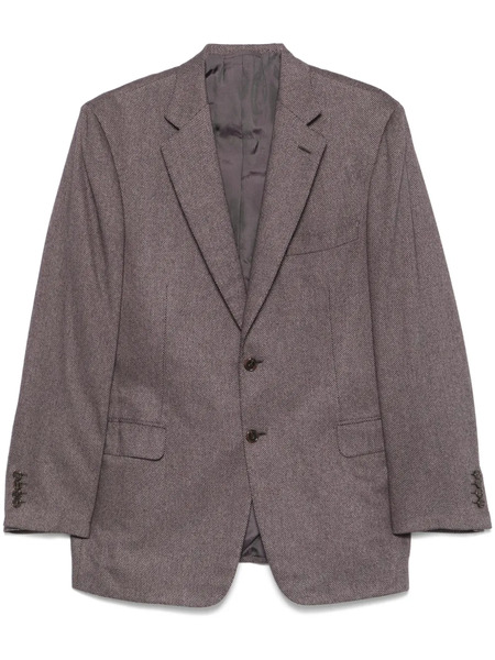  Brioni Single-breasted Blazer - Purple 