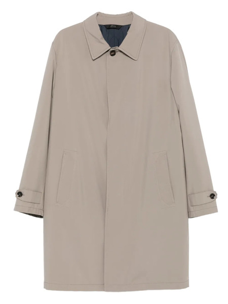  Brioni Single-breasted Coat - Neutrals 