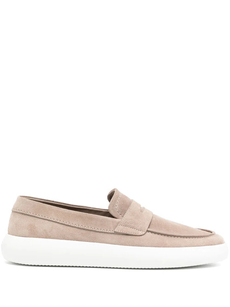 Brioni Suede Loafers - Neutrals 