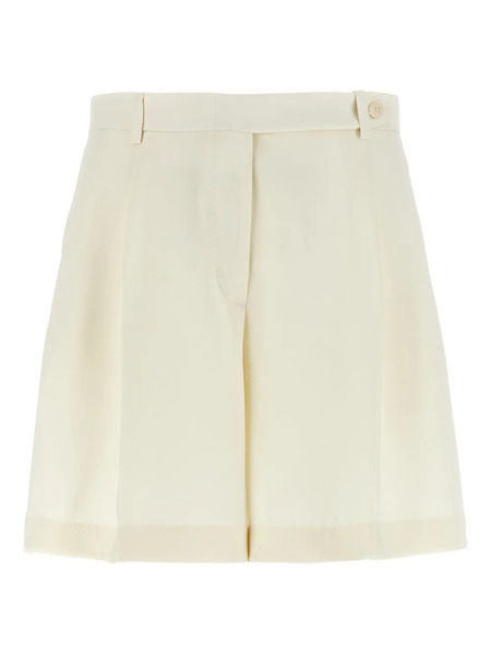  Brioni Tailored Shorts - White 