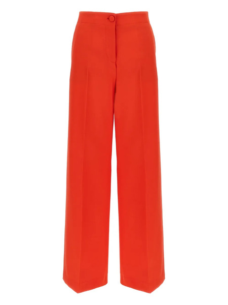  Brioni Wool-silk Pants - Red 