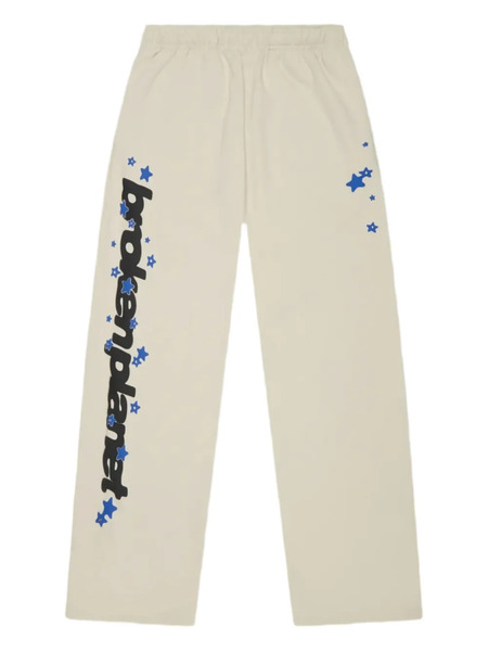  Broken Planet Star-graphic Straight Track Pants - Neutrals 