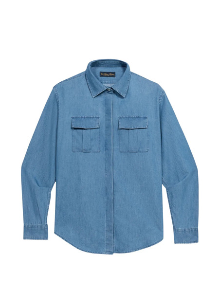  Brooks Brothers Boxy Pocket Shirt - Blue 