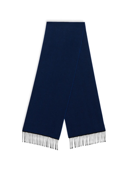  Brooks Brothers Chevron Fringe Scarf - Blue 