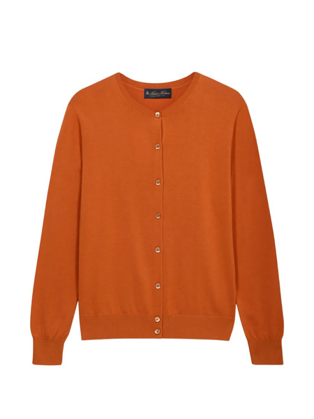  Brooks Brothers Long-sleeve Buttoned Cardigan - Brown 