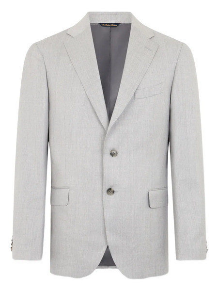  Brooks Brothers Single-breasted Blazer - Grey 