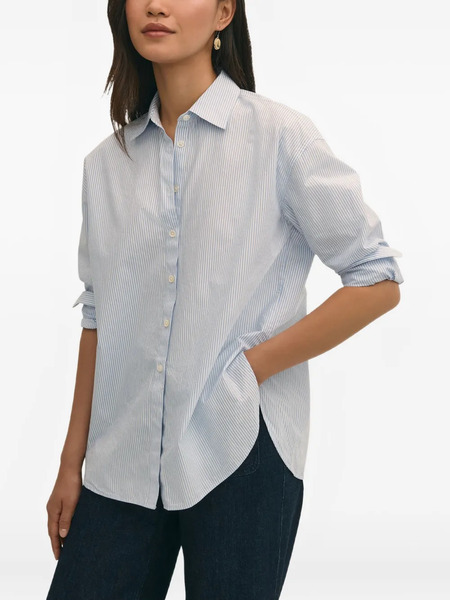  Brooks Brothers Striped Poplin Shirt - White 