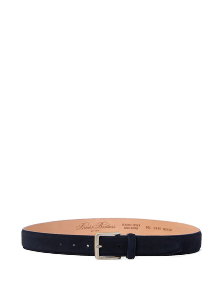  Brooks Brothers Suede Leather Belt - Blue 