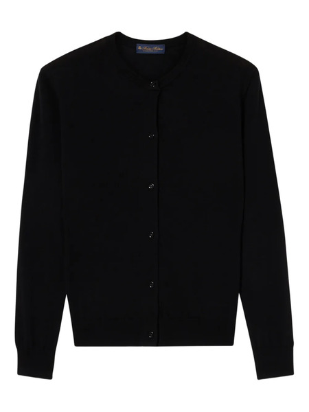  Brooks Brothers Wool Cardigan - Black 