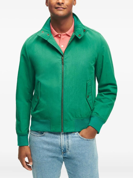  Brooks Brothers Zip-front Bomber Jacket - Green 
