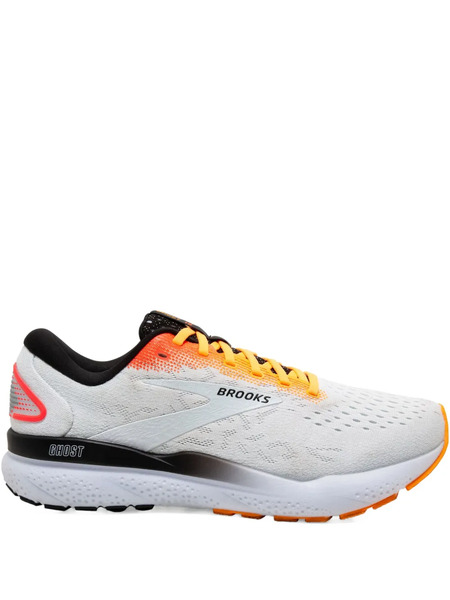  Brooks Ghost 16 Low-top Performance Sneakers - White 