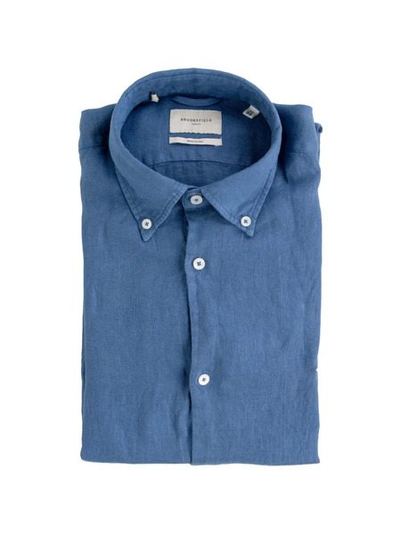  Brooksfield Button Shirt - Blue 