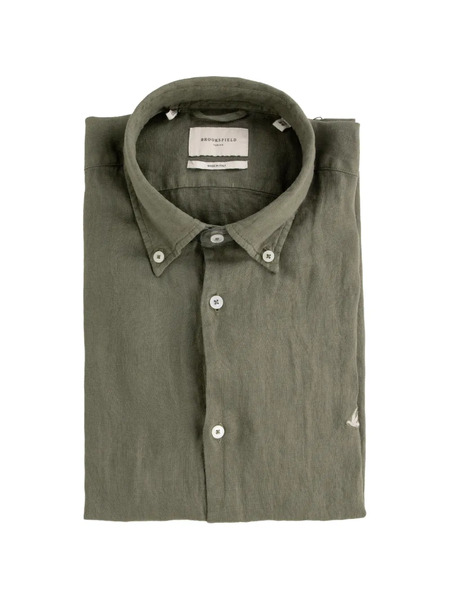  Brooksfield Button Shirt - Green 