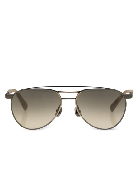  Brunello Cucinelli Adjustable Nose Pads Sunglasses - Grey 