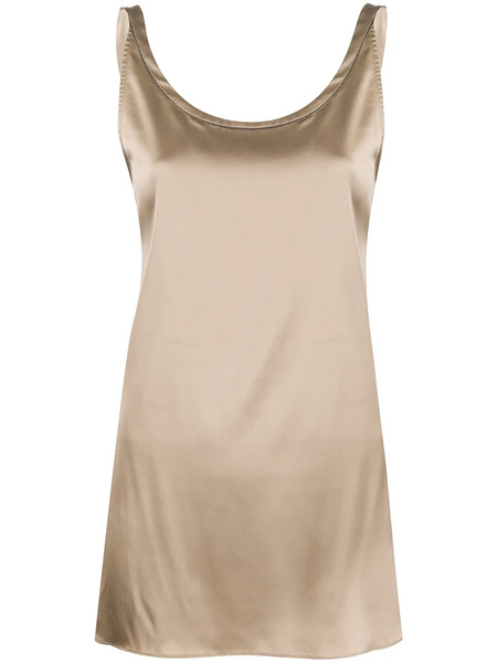  Brunello Cucinelli Asymmetric Metallic Top - Neutrals 