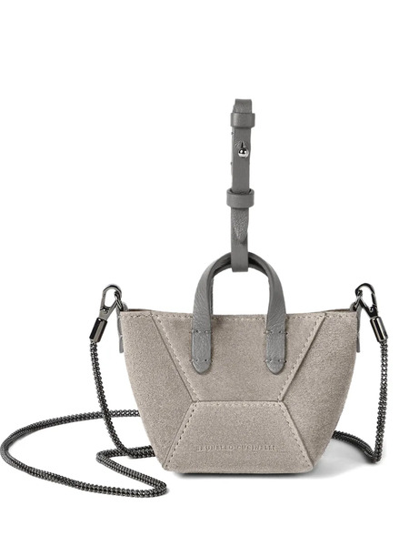  Brunello Cucinelli Bc Duo Mini Bag - Grey 
